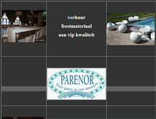 Tablet Screenshot of parenor.be